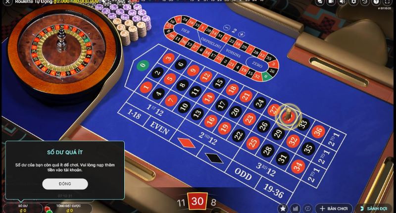 Nghiên cứu luật chơi roulette đơn giản dành cho tân thủ