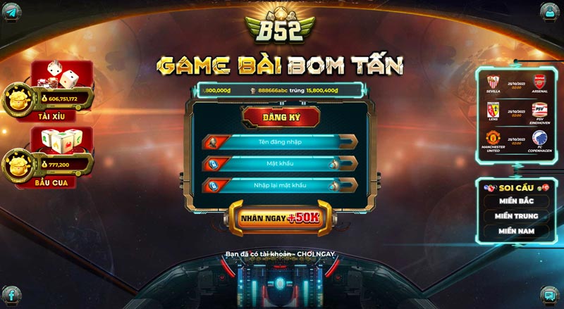 Tải app B52 và tham gia chơi game trực tuyến đổi thưởng
