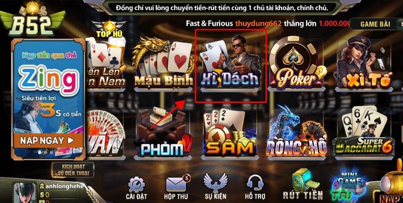 Giới thiệu tổng quan về trò chơi bài xì dách